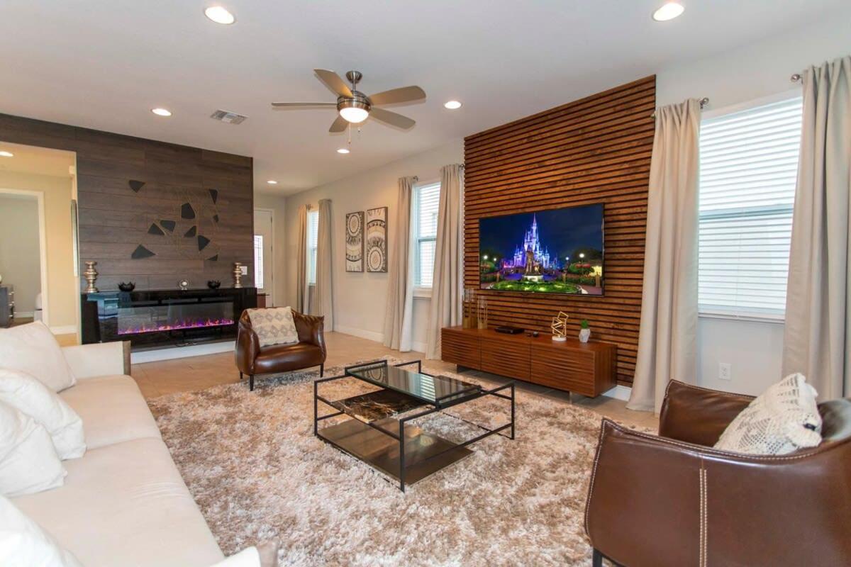 Luxurious 5Bd Private Pool Jacuzzi & Game Room At Encore 7432 Orlando Exterior foto